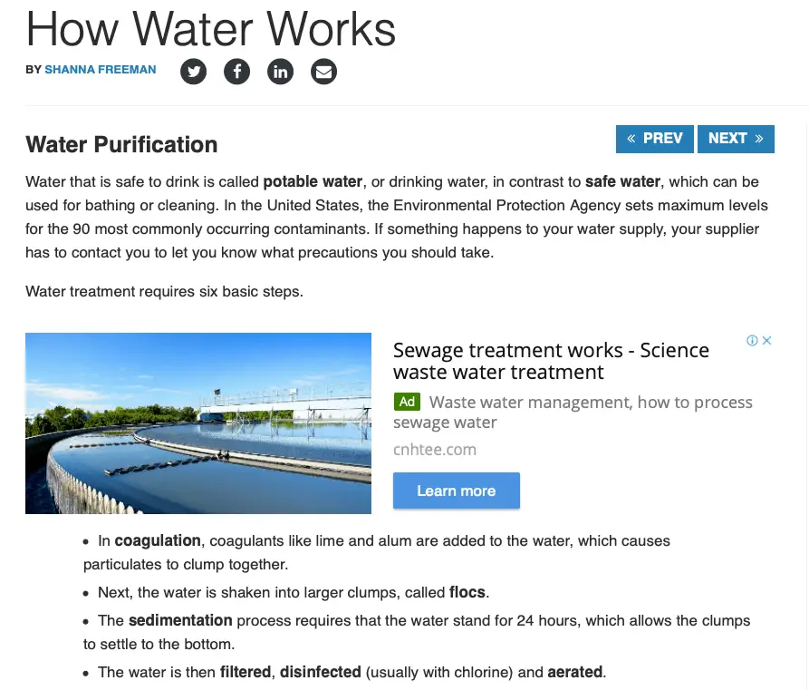 The Water Cycle and How Water Works