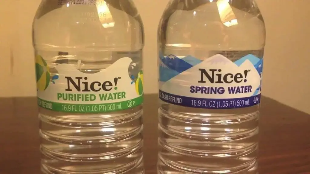 what is the difference between spring water and drinking water