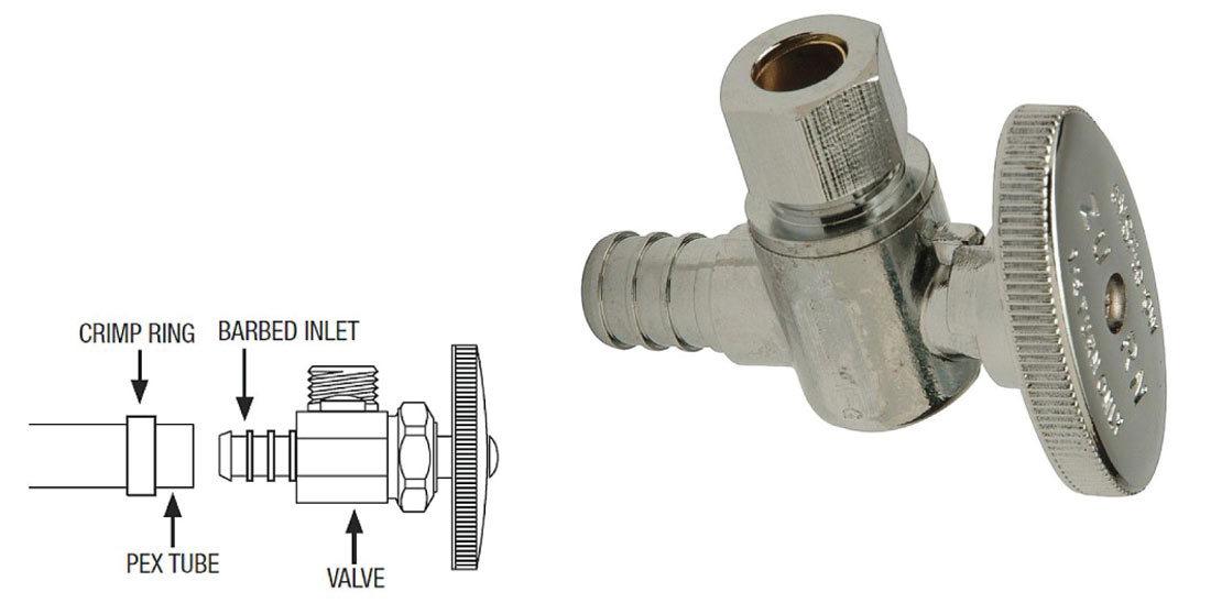 How To Install Shut Off Valve On Pex at Lowell Julianne blog